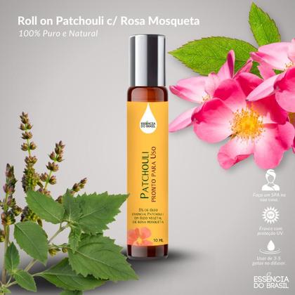 Imagem de Kit Óleo Essencial Patchouli + Pronto P/ Uso Roll On 10ml