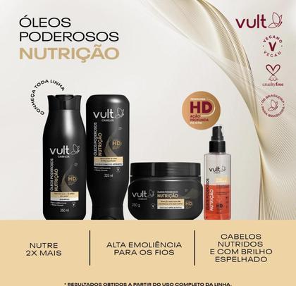 Imagem de Kit Óleos Poderosos Nutrição Shampoo + Condicionador - Vult