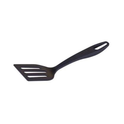 Imagem de Kit Omeleteira Antiaderente Brinox Ebony 18cm Espátula Nylon Preta Flexível MTA