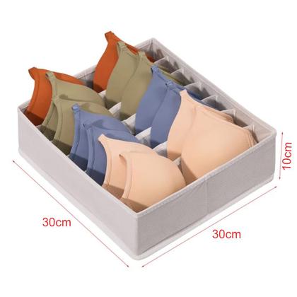 Imagem de Kit Organizador de Gaveta Dobrável com Divisórias - 4 Peças