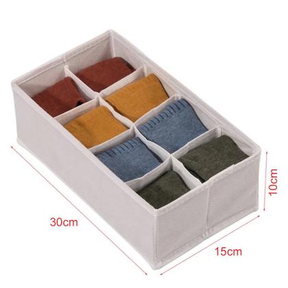 Imagem de Kit Organizador de Gaveta Dobrável com Divisórias - 4 Peças