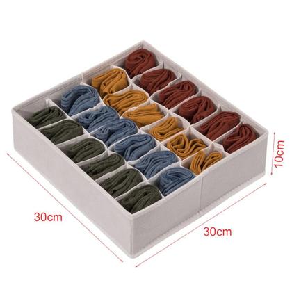 Imagem de Kit Organizador de Gaveta Dobrável com Divisórias - 4 Peças