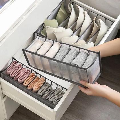 Imagem de Kit Organizador de Gavetas Dobrável com Divisórias