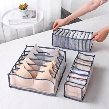 Imagem de Kit Organizador de Gavetas Dobrável com Divisórias