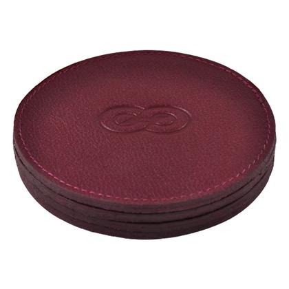 Imagem de Kit Organizador ONIX Porta Copos e Controle em Couro Galvani