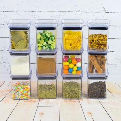 Imagem de Kit Organizador Porta Condimentos Com 13 Pecas Lumini Paramount