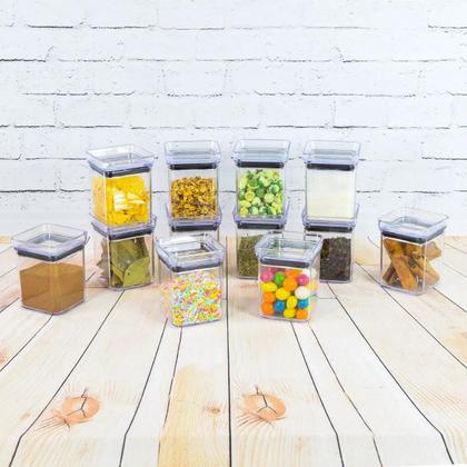 Imagem de Kit Organizador Porta Condimentos Com 13 Pecas Lumini Paramount