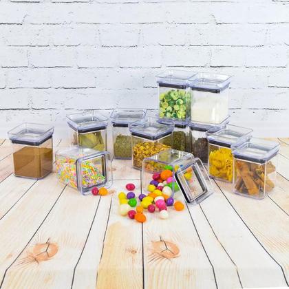 Imagem de Kit Organizador Porta Condimentos Com 13 Pecas Lumini Paramount