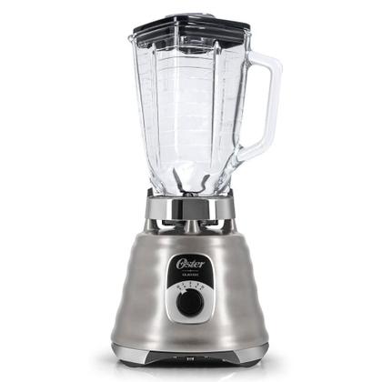 Imagem de Kit Oster New Osterizer Liquidificador E Base Processadora Aço Escovado 220V