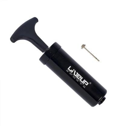 Imagem de Kit Overball 25cm Mini Bola Suiça Laranja Com Inflador Liveup
