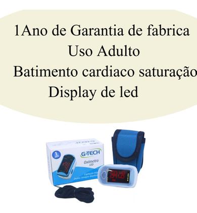 Imagem de Kit Oximetro +termometro De Testa Infravermelho Gtech