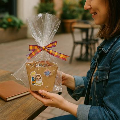 Imagem de Kit p/ 2 pessoas Doces Tradicionais Festa Junina c/17 doces