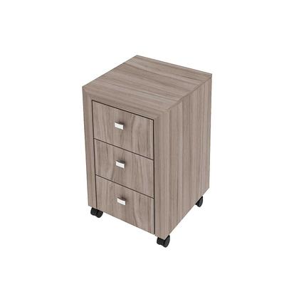 Imagem de Kit P/ Escritório Com Mesa em L Gaveteiro Balcão e Estantes