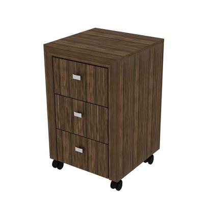 Imagem de Kit P/ Escritório Com Mesa em L Gaveteiro Balcão e Estantes