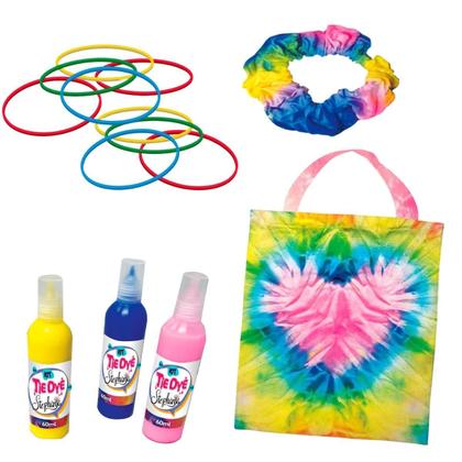 Imagem de Kit p/ fazer Tie Dye Faça você mesmo Paula Stephania Estrela