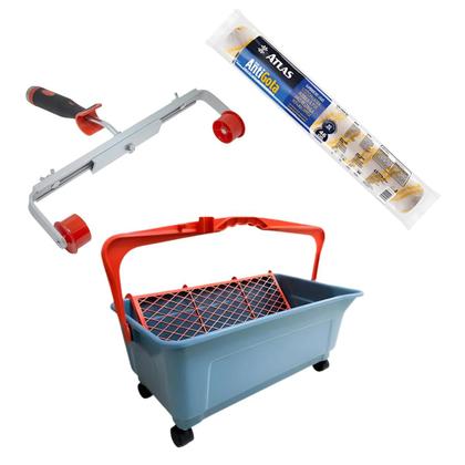 Imagem de Kit P/ Pintura Garfo Duplo Rolo Big Caçamba 25l Rodas