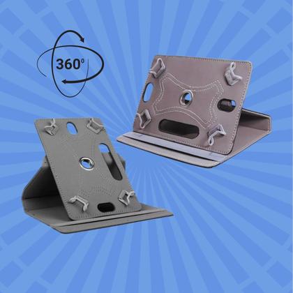 Imagem de Kit p/ Tablet Tcl Tab 11 Fe: Capa Giratória, Teclado c/ Mouse Bluetooth e Película Hidrogel