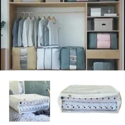 Imagem de Kit Pack Organizador Multiuso 3 Unidades Tamanho GG 20x55x45