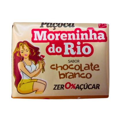 Imagem de Kit Paçoca Diet Zero Chocolate Branco Moreninha do Rio - 6cx C/ 12un Cada