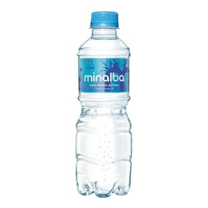 Imagem de Kit Pacote Fechado Com 12 Garrafas de Água Mineral Minalba Sem Gás 510ml