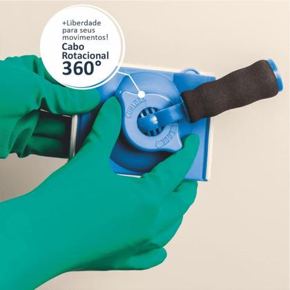 Imagem de Kit Pad Cantos E Rodapés + Suporte Garfo + Rolo De Pintura