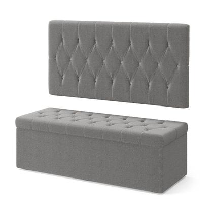 Imagem de Kit Painel Centaurus 200 e Calçadeira Sagitarius Bouclê Aradecor