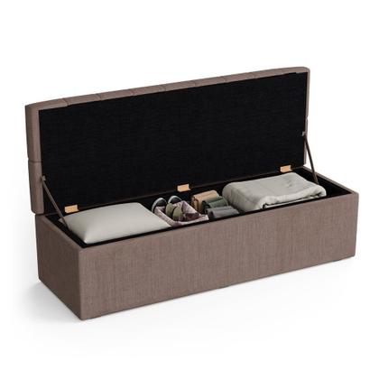 Imagem de Kit Painel Centaurus 200 e Calçadeira Sagitarius Linho Aradecor