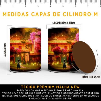 Imagem de Kit Painel de Festa Redondo Trio Cilindro - ENCANTO