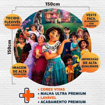 Imagem de Kit Painel de Festa Redondo Trio Cilindro - ENCANTO