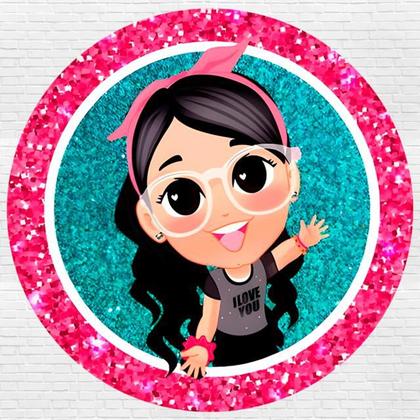 Imagem de Kit Painel de Festa Redondo Trio Cilindro - LULUCA GLITTER