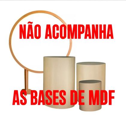 Imagem de Kit Painel de Festa Redondo Trio Cilindro - SONIC