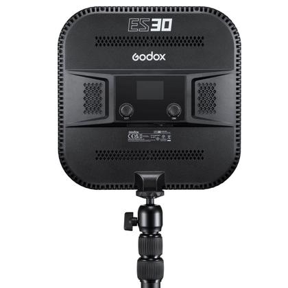 Imagem de Kit Painel Iluminador Led 35w Godox Es30 Bicolor + Base Retangular De Mesa