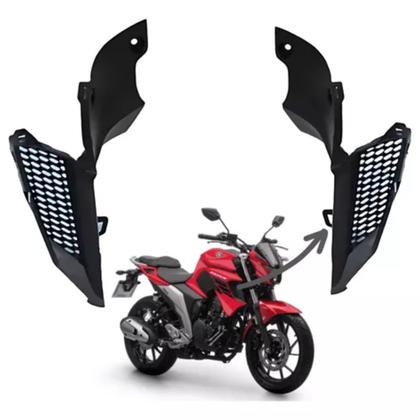 KIT Painel Interno Aba Tanque Acabamento Menor Fazer 250 Fz25 ORIGINAL - Yamaha Imagem de KIT Painel Interno Aba Tanque Acabamento Menor Fazer 250 Fz25 ORIGINAL