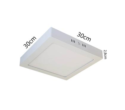 Imagem de kit Painel Led 24w Plafon de Sobrepor Quadrado 30x30cm