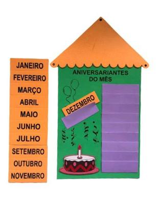 Imagem de Kit Painel Sala De Aula Calendário, Aniversariante Do Mês , Chamada Do Dia, Ajudante E Bem Vindos