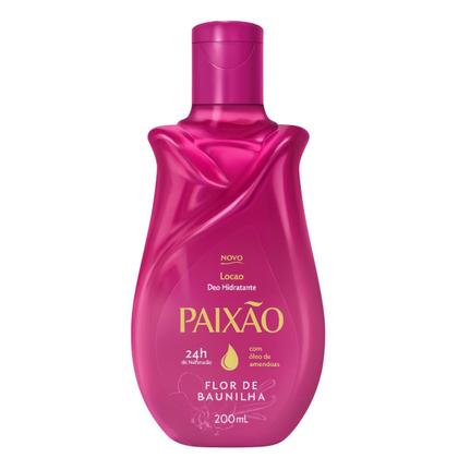 Imagem de Kit Paixão Hidratante 200ml e Óleo Corporal 100ml Flor de Baunilha com Nutrição Profunda e Toque Sedoso