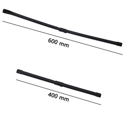 Imagem de Kit Palheta Dianteira Tracker 2020 a 2025 Limpador de Parabrisa de Silicone