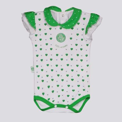 Imagem de Kit Palmeiras Bodys Heart Verde e Shield Verde
