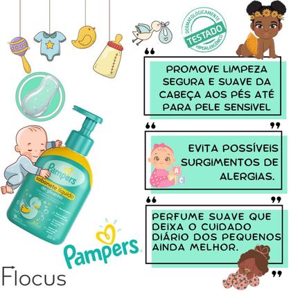 Imagem de Kit Pampers Bepantol Baby Creme Assaduras Lenços Umedecidos Glicerina Lenços Aloe Vera Hipoalergênica