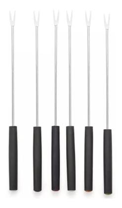 Imagem de Kit Panela Conjunto Para Fondue Decorado Com 10 Peças