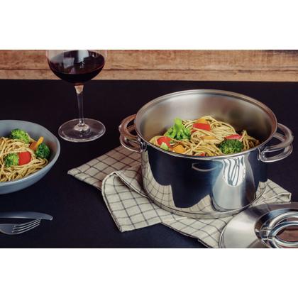 Imagem de Kit Panelas Solar Fundo Triplo Inox 5 Peças Indução até 260C Tramontina