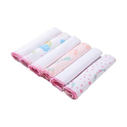 Imagem de Kit Paninhos De Boca 30x30Cm Rosa 06 Pçs Papi