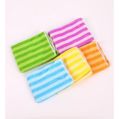 Imagem de Kit Pano De Limpeza Flanela Microfibra Alta Absorção Multiuso 30x30cm Modelo Grande