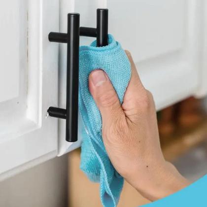 Imagem de Kit Pano De Limpeza Microfibra 20 Unidades Multiuso Toalha Alta Absorção Direto De Fábrica