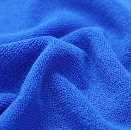 Imagem de Kit Pano microfibra flanela 30x30 cm azul 10 panos