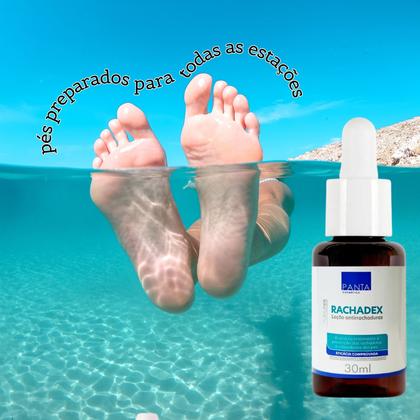 Imagem de Kit Panta Creme Hidratante Corporal 120g + Loção Rachadex para Tratamento de Rachaduras nos Pés