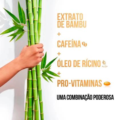 Imagem de Kit Pantene Bambu Shampoo 400ml + Condicionador 175ml + Máscara Capilar Hidratação 270ml