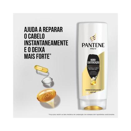 Imagem de Kit Pantene Hidro Cauterização 3 Sh 400Ml + 1 Cond + 1 Creme