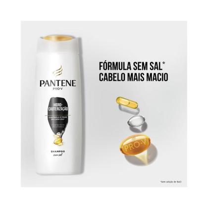 Imagem de Kit Pantene Hidro Cauterização 3 Sh 400Ml + 1 Cond + 1 Creme