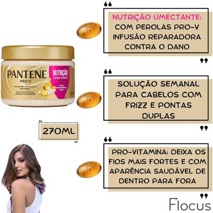 Imagem de Kit Pantene Mascara Hidratação Nutrição Restauração Pro-V